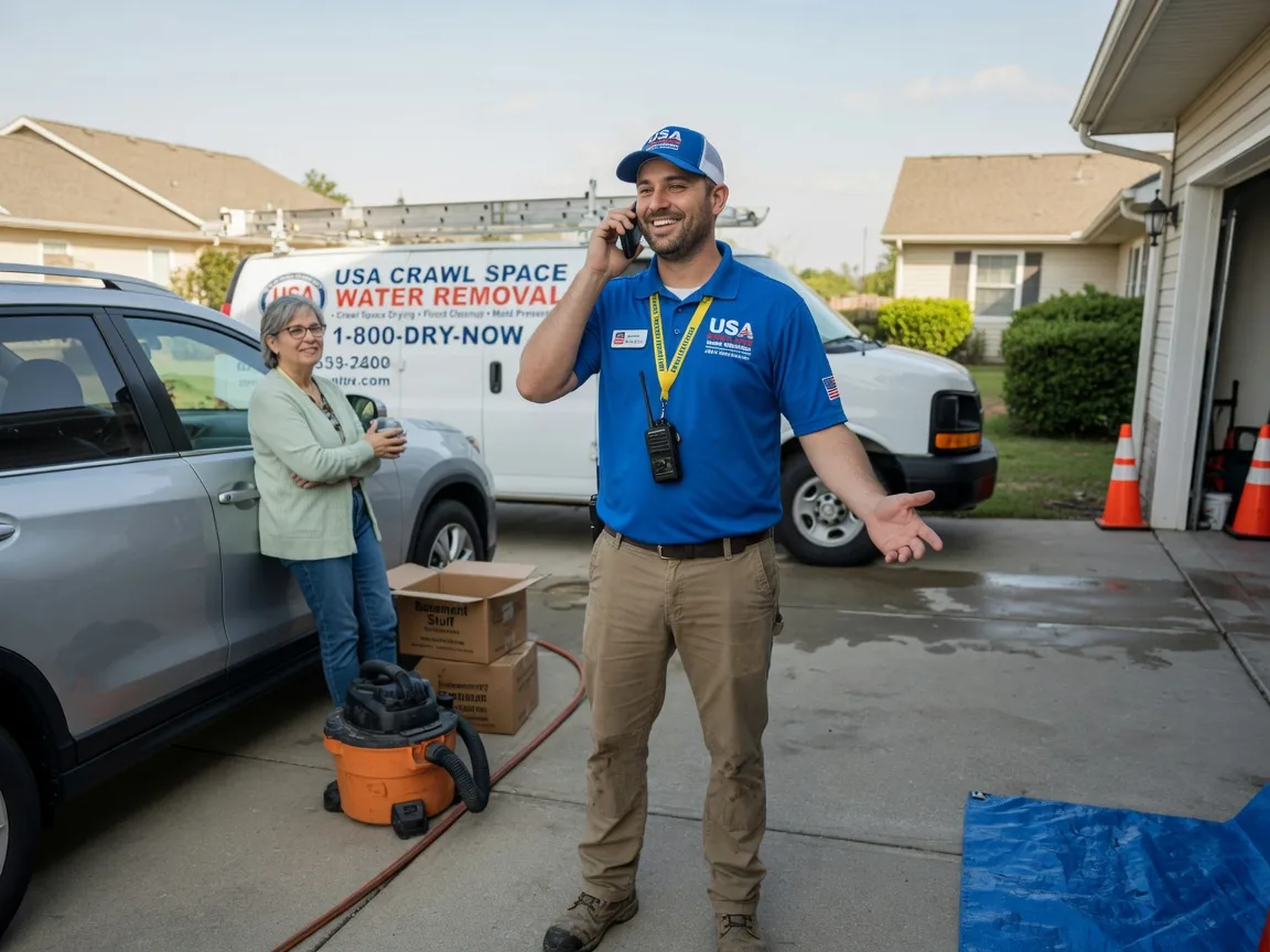 Crawl Space Water Removal Cherry Valley, IL FAQs